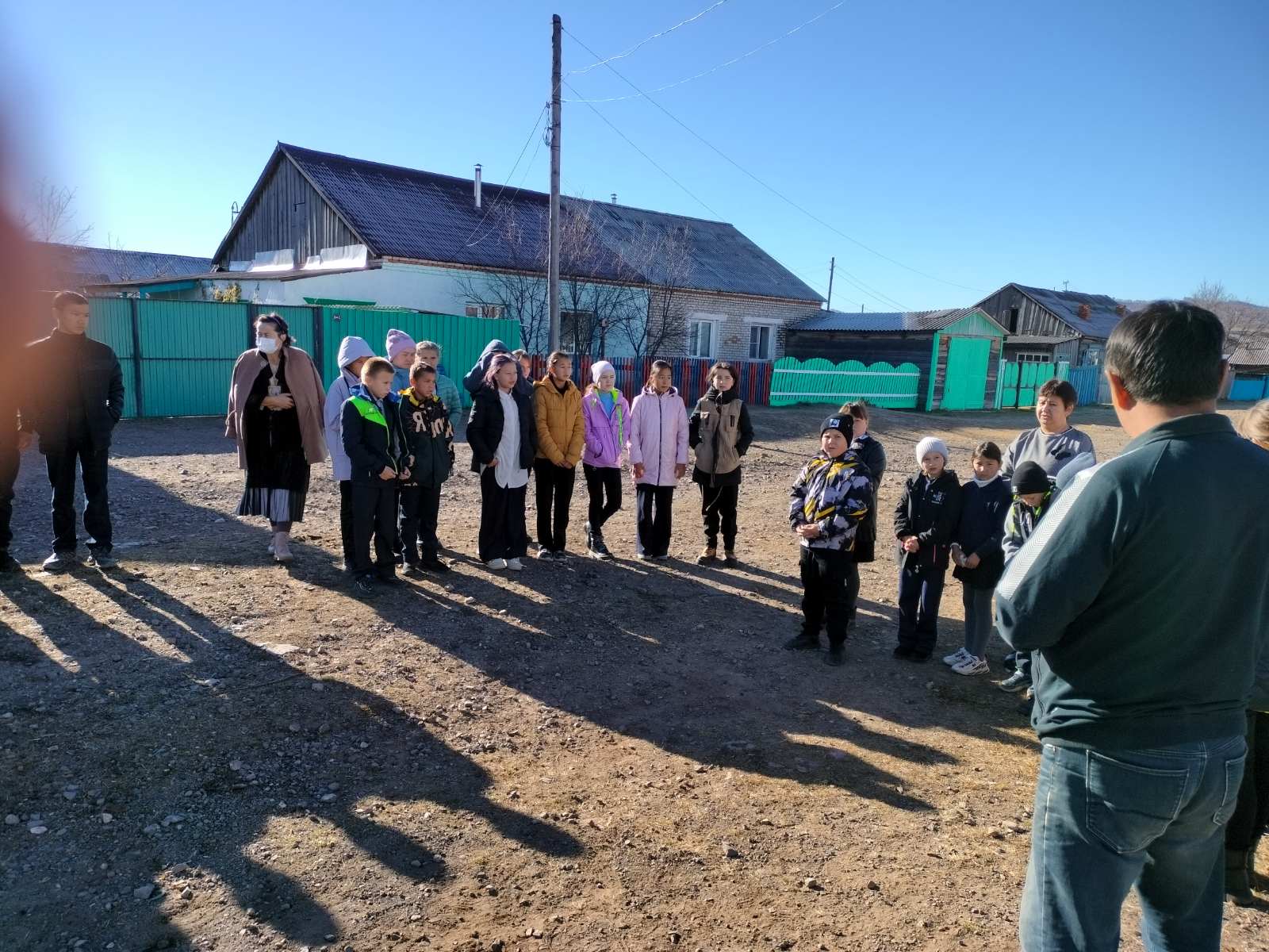 Учебно тренировочное занятие по эвакуации.
